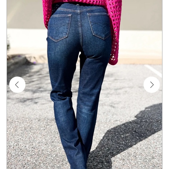 Judy Blue Straight Leg Denim SIZE 5 - Picture 2 of 3